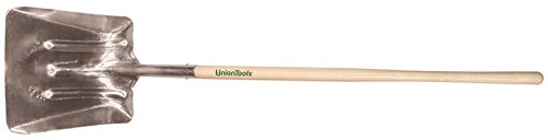 RAZOR-BACK 54247#2 General Purpose Aluminum Scoop With Wood Handle