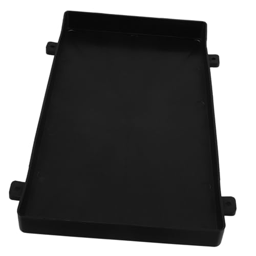 Support de plateau de batterie noir PLAFOPE grand format en plastique pour voiture et bateau