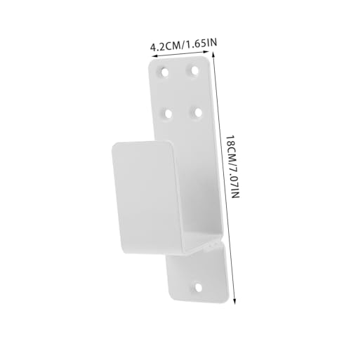 Support de barricade de porte résistant à la déformation Zerodeko blanc x2