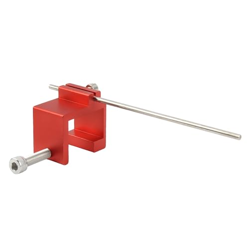Image of Motorcycle Chain Alignment Tool,Aluminium Chain Adjusting Tool For ATV Sprocket Sport Dirt Bike Motor Scooter Repair Parts-Red
