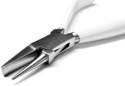 Plier Round and Flat Jaws Ring Forming Jewelry Pliers Bending Shaping HD 160mm LRG By JTS