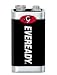 EVEREADY BATTERY 1222 9V Heavy-Duty Battery (12 Pack)