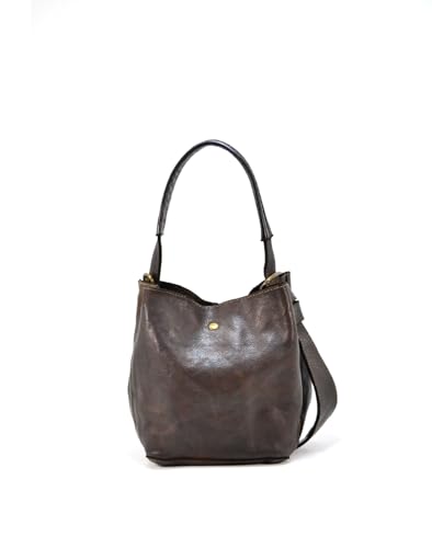 Sac en cuir véritable lavé CATE : fini les sacs lourds et rigides au quotidien
