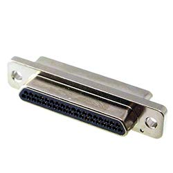 ITT CANNON, MDM-9PBSPL58, D-Type Micro-D Plug - Male Pins - 9 Position - 2 Rows - 0.050 Pitch x 0.100 Row to Row - 3A - Wire Leads - Panel Mount Through Hole. (1 Item/s)
