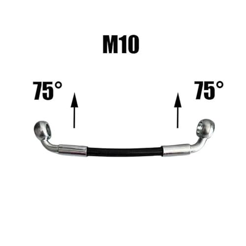 Durite de frein m10 longue 250cm pour modification guidon moto - 3