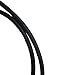 DEMMET 1m High Elasticity Submersible Latex Hose 3X10mm 3X12mm 3X14mm Spear Gun Type Latex Rubber Hose Hunting Fish Latex Hose Durable Multi Color Speargun Replacement Accessories (Black, 14 * 3mm)