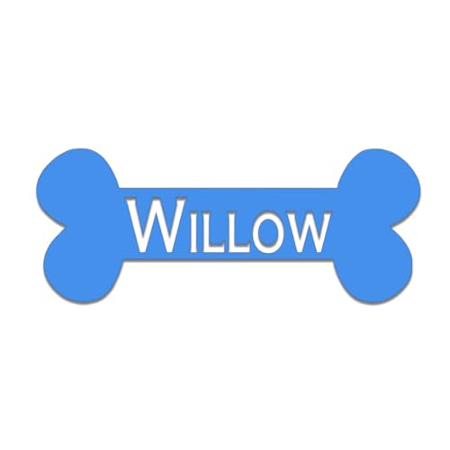 Pet Food Decal, Dog Bone Name for storage container or food bowl