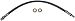 Dorman H622632 Brake Hydraulic Hose Compatible with Select Mercedes-Benz Models