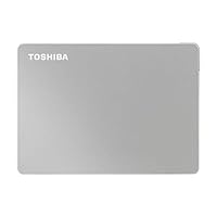 TOSHIBA Canvio Flex 4TB Portable External HDD – USB-C USB3.0 for Mac, Windows PC, Laptop and Tablet, 3 Years Warranty, External Hard Drive – Silver (HDTX140ASCCA)