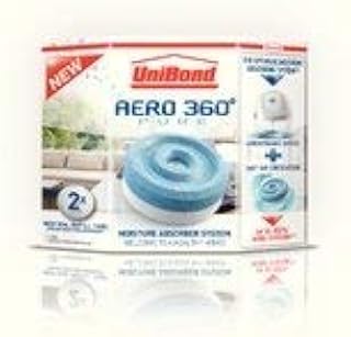 Pack of 2 (4 in total) Unibond Humidity Moisture Large Aero 360 Absorber Refills