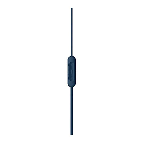 Image of Sony WI-XB400 Wireless Extra Bass in Ear Headphones with 15 Hrs Battery, Quick Charge, Magnetic Earbuds, Tangle Free Cord, BT Ver 5.0, Work from Home,Bluetooth Headset with Mic for Phone Calls (Blue)