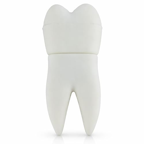 Ulticool - Muela del Juicio 16 GB Dentista Dental - Dentist - Memoria Almacenamiento de Datos – USB Flash Pen Drive Memory Stick - Blanco