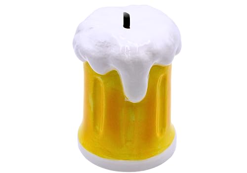 Hucha como vaso de cerveza para decorar barras de bar y salones 7