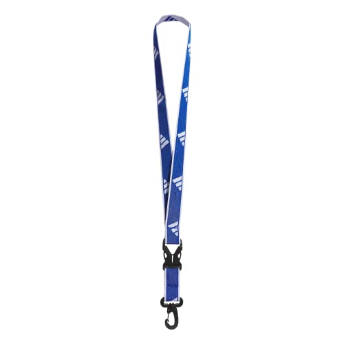 Image of adidas Unisex Adult Lanyard for Keys, ID Badge Holder, Keychain with Breakaway Buckle