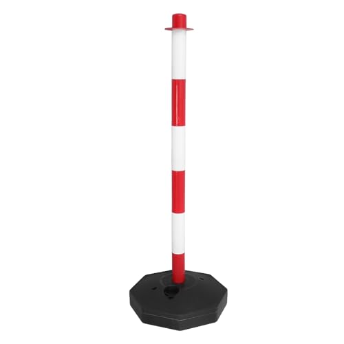 Pile d'avertissement de circulation à base lourde pour sécuriser l'allée de votre résidence