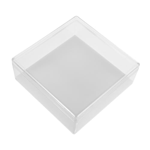 SUPVOX DIY Specimen Pin Collection Display Box Stackable Acrylic Shadow Box for Collectibles Small Display Case for Researchers