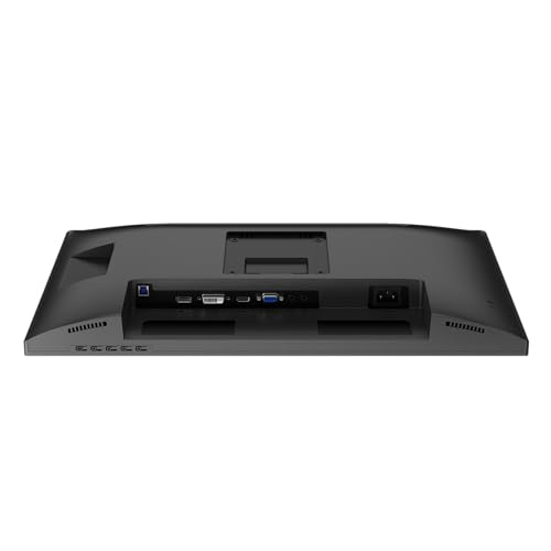 242S9JML - Monitor Full HD da 24 pollici, altezza regolabile, altoparlanti (1920x1080, 75 Hz, VGA, DVI, HDMI, DisplayPort, hub USB), colore nero - Monitor - Immagine 3