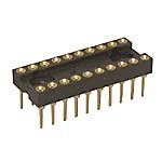 Jameco Valuepro 6100-20 20-Pin Machine Tooled Low Profile IC Socket 0.3" Wide(10 Pack)