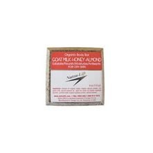 Organic Body Bar Goat Milk-Honey-Almond 4oz
