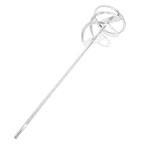 DEARMAMY Robuster Spiralförmiger Gewindestahl Mischbohrer Verdickter und Verlängerter Rührstab für Zement Betonmischer und Bohrmaschinenaufsatz Vielseitiges Mischwerkzeug für Harz und