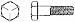 Import 1 3/4-12 X 8-1/2 Gr 5 Hex Head Cap Screw