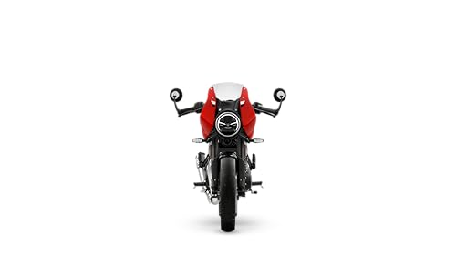 Image of TRIUMPH Thruxton 400 Motorcycle /Bike Lava Red Gloss Booking for Ex-Showroom Price