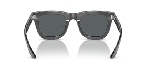 GIORGIO ARMANI Man Sunglasses Black Frame, Dark Grey Lenses, 49MM4