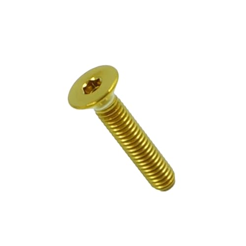 �`�^���M�Z�p�{���g�AM4 M5 M6 �����l�W 3D �v�����^�d�q�@�B�o�C�N�p(Gold,10 PIECES_30MM_M5)