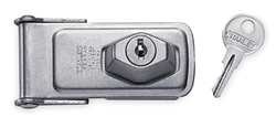Locking Hasp, Steel, 3-1/2 in. L