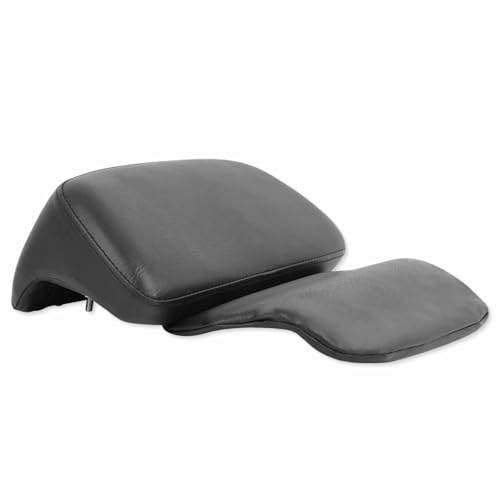 Coussin de dossier moto pour Harley Road King et Glide : confort des grands voyages