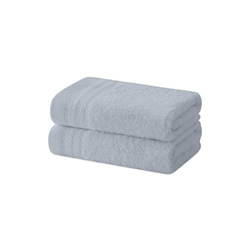 Degrees home – Set of 2 Bidet Towels – Bath Towels – Small Towels – 100% Cotton – 480 g/m2-30 x 50 cm