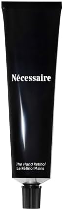 Nécessaire The Hand Retinol Anti-Age Repair Serum, 0.25% Pure Retinol, 5% AHA, Dermatologist-Tested, Hypoallergenic, 2.2 fl oz