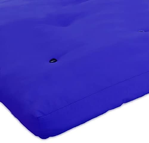 Humza Amani 2 Seater Reflex Foam Futon Mattress - Dark Blue