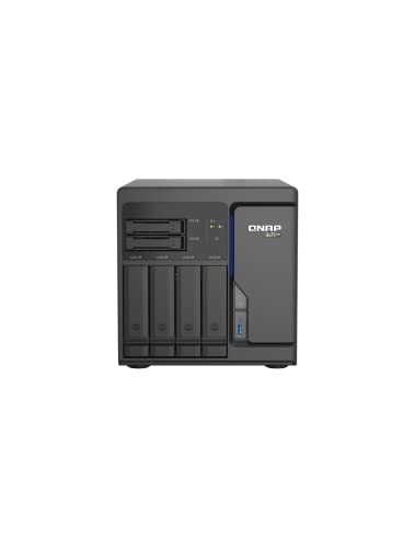 Image of QNAP TS-h686 6 Bay Enterprise NAS with Intel Xeon D-1602 and Four 2.5GbE Ports