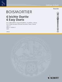 Six easy Duets: Suites 4-6. op. 17. 2 treble recorders (soprano recorders, oboes, flutes). Partition d'exécution. (Vol. 2)      Sheet music – January 1, 2000