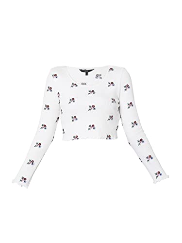 Image of VERO MODA Women's Cotton Blend Regular Fit Top