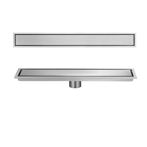 Siphon de douche rectangulaire 50 cm rigole caniveau carrelable