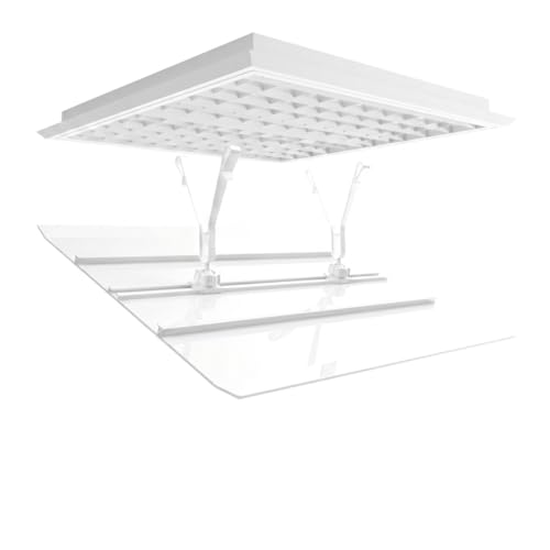 Déflecteur d'aération de plafond réglable pour climatiseur 18x18 pouces