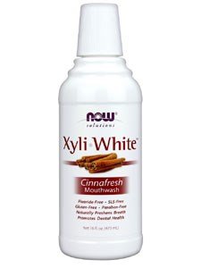 Now Foods XyliWhiteCinnafresh Mouthwash - 16 oz. 5 Pack