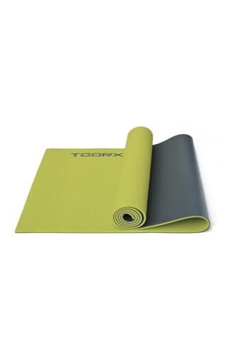 Matelas de yoga Toorx MAT-176 tapis de gym bicolore pour éviter de glisser au sol