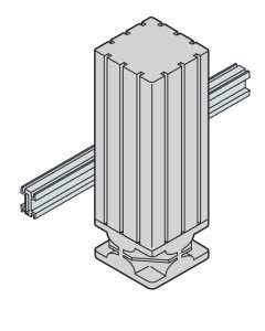 Résistance de chauffage pour armoire IS2 AM2 SR ABB Entrelec 150W contre la condensation