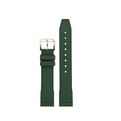 [BYJQWKSQA] �t�b�f�S�����v�X�g���b�v IWC �p�C���b�g�E�H�b�`�V���[�Y IW388103 IW388101/IW378005/003 �N�C�b�N�����[�u�n���h���v�X�g���b�v�ƌ݊�������(Green rosegold pin,Width 20mm
