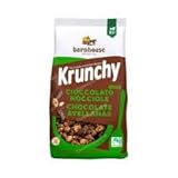 Pack 2x375g Krunchy Sun Choco Negro-Avellana | Selección BIO | Muesli Crujiente Horneado | Calidad Vegana | Energía de Larga Duración | Con Pepitas de Cacao y Avellana Tostada