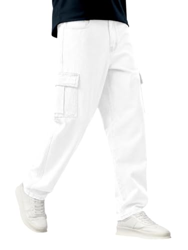Image of Men's Comfortable Casual Denim Jeans | Men's Solid Straight Fit Jeans | Mid Rise Denim Pants | Regular Fit Stretchable Jeans