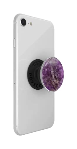 Popsockets GEN2 Genuine Amethyst Luxe Suporte Para Celular Popsocket Pop socket Original Usa Clip
