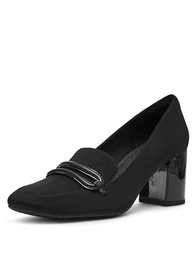 Anne Klein Womens Toni Black Stretch 9 M