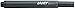 Lamy Black T10 Ink Cartridges, 5/pk (LT10BKB)