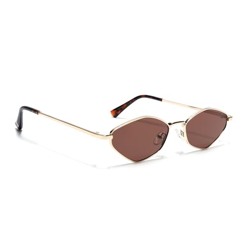 Image of Voyage UV Protection Hexagon Sunglasses for Men & Women