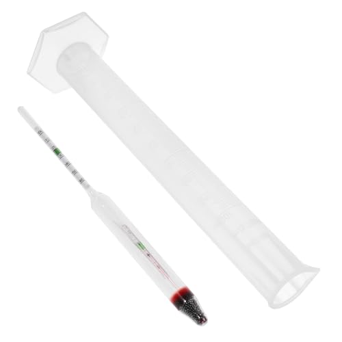 FUNOMOCYA Meter Kit Salt Water Testing Tool Glass Hydrometer Aquarium Gravimeter Accurate Measurement