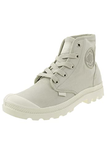 Image of Palladium Pampa Hi Men's Outdoor Boots | Hiking, Trekking & Riding Ankle Boots | Stonewashed Canvas, All-Season, Quick-Dry